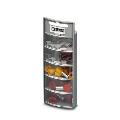 AI-TWIN SORTI BOX GY 3202999 PHOENIX CONTACT Caja de surtido, equipada con punteras TWIN según DIN 46228-4, ..