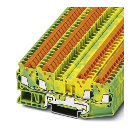QTC 1,5-QUATTRO-PE 3205093 PHOENIX CONTACT Bloc de jonction pour conducteur de protection
