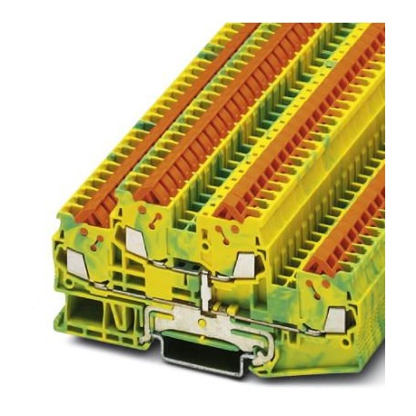 QTTCB 1,5-PE 3205132 PHOENIX CONTACT Borne de doble piso conductor de protección, número de conexiones: 4, t..