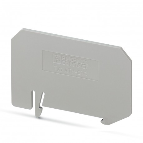 ATP-QTC 3206209 PHOENIX CONTACT Placa separadora, profundidad: 41,8 mm, anchura: 2 mm, altura: 64,4 mm, colo..
