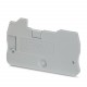 D-QTCU 1,5 3206283 PHOENIX CONTACT Tapa final, longitud: 58,8 mm, anchura: 2,2 mm, altura: 42,8 mm, color: g..