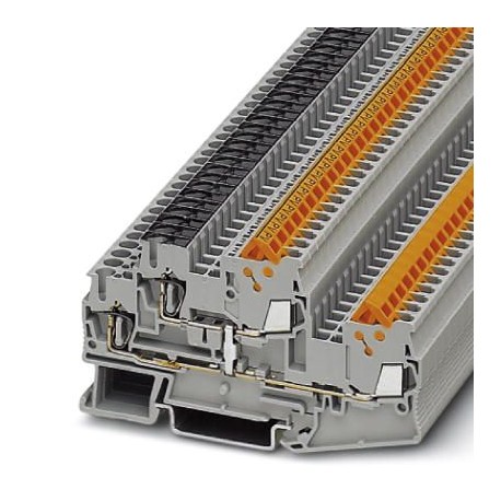 QTTCBS 1,5-PV 3206380 PHOENIX CONTACT Borne de doble piso, con empalmadores de potencial, tipo de conexión: ..