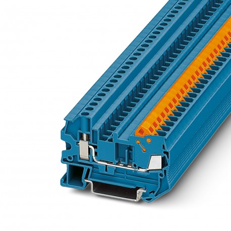 QTCU 2,5 BU 3206542 PHOENIX CONTACT Borne de paso, tipo de conexión: Conexión rápida, Conexión por tornillo,..