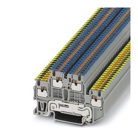 PTTB 1,5/S-PE/N 3208566 PHOENIX CONTACT Bloc de jonction à 2 niveaux pour conducteur protection