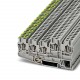 STIO 2,5/4-PE/2B/L 3209060 PHOENIX CONTACT Bloc de jonction pour conducteur de protection d'installation