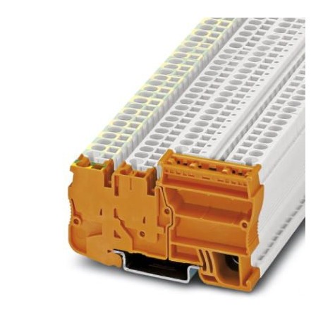 STIO-IN 2,5/3-PE OG 3209086 PHOENIX CONTACT Borne de tierra para distribución, tensión nominal: 250 V, corri..