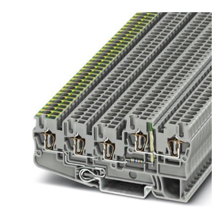 STIO 2,5/4-PE/2B/L-LA24GN/O-M 3209183 PHOENIX CONTACT Installationsschutzleiterklemme