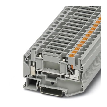 PTUD 6-P 3209537 PHOENIX CONTACT Borne de paso, con hembras roscadas para tomas de prueba para alojar clavij..