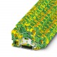 PTTBS 2,5-PE 3209620 PHOENIX CONTACT Borne de doble piso conductor de protección, número de conexiones: 4, t..