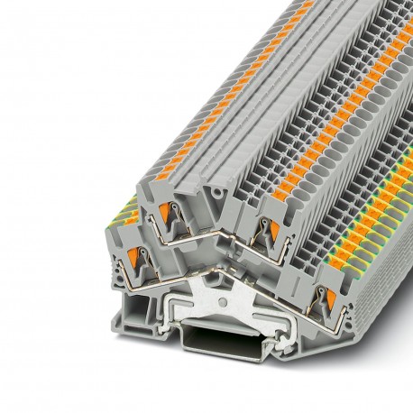 PTTBS 2,5-PE/L 3209621 PHOENIX CONTACT Protective conductor double-level terminal block