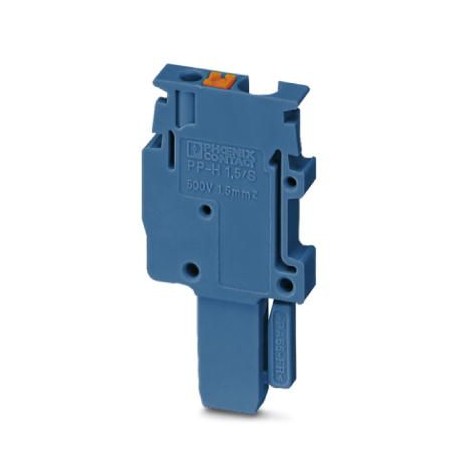 PP-H 2,5/ 1 BU 3210017 PHOENIX CONTACT Conector, tensión nominal: 500 V, corriente nominal: 24 A, número de ..