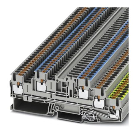 PTB 2,5-PE/L/NTG 3210545 PHOENIX CONTACT Borne de tierra para distribución, tensión nominal: 400 V, Corrient..