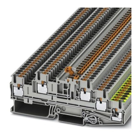 PTB 2,5-PE/L/MT 3210549 PHOENIX CONTACT Borne de tierra para distribución, tensión nominal: 400 V, corriente..
