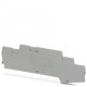 D-PTB 2,5/3 3210552 PHOENIX CONTACT Tapa final, profundidad: 40,6 mm, anchura: 2,2 mm, altura: 118,7 mm, col..