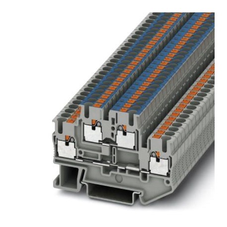 PTTB 2,5-L/N 3210994 PHOENIX CONTACT Borna de doble piso, tensión nominal: 500 V, corriente nominal: 22 A, t..