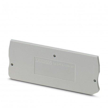 D-PT 2,5-TWIN-MT 3211317 PHOENIX CONTACT Tapa final, profundidad: 29,1 mm, anchura: 2,2 mm, altura: 73,7 mm,..