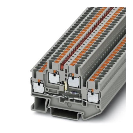 PTTB 2,5-LA 60 RD 3211469 PHOENIX CONTACT Bloc de jonction à deux étages