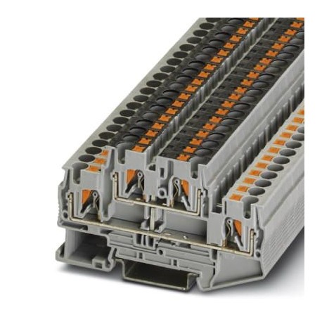 PTTB 4-PV 3211825 PHOENIX CONTACT Borna de doble piso, con empalmadores de potencial, tensión nominal: 500 V..