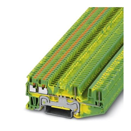 PT 1,5/S-QUATTRO/2P-PE 3212413 PHOENIX CONTACT Bloc de jonction pour conducteur de protection