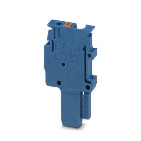 PP-H 1,5/S/1 BU 3212497 PHOENIX CONTACT Conector, tensión nominal: 500 V, corriente nominal: 17,5 A, número ..