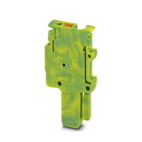 PP-H 1,5/S/1 GNYE 3212507 PHOENIX CONTACT Conector, tensión nominal: 500 V, corriente nominal: 17,5 A, númer..