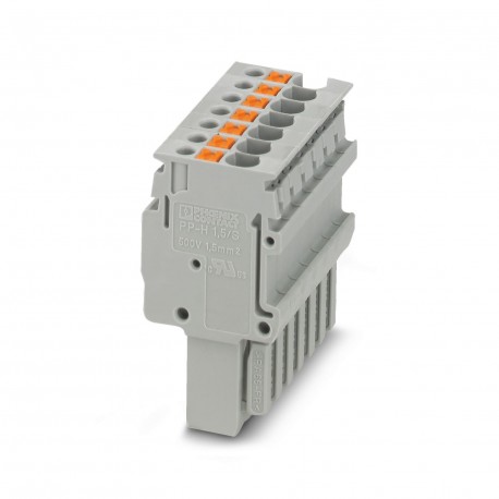 PP-H 1,5/S/7 3212565 PHOENIX CONTACT Conector, tensión nominal: 500 V, corriente nominal: 17,5 A, número de ..