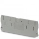 D-PT 6-QUATTRO 3212963 PHOENIX CONTACT Tapa final, profundidad: 36 mm, anchura: 2,2 mm, altura: 90,5 mm, col..