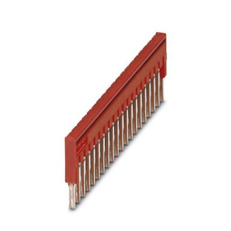 FBS 20-3,5 3213069 PHOENIX CONTACT Puente enchufable, paso: 3,5 mm, número de polos: 20, color: rojo