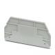 D-RSC 6 3213098 PHOENIX CONTACT Tapa final, profundidad: 39,7 mm, anchura: 2,2 mm, altura: 80,9 mm, color: g..