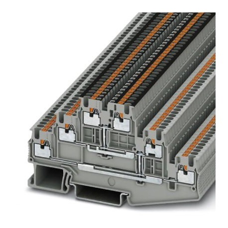 PT 1,5/S-3PV 3213742 PHOENIX CONTACT Borne multipiso, con empalmadores de potencial, tensión nominal: 500 V,..