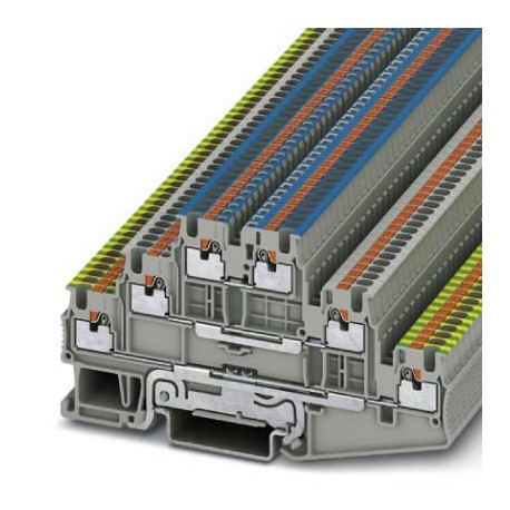 PT 1,5/S-PE/L/N 3213755 PHOENIX CONTACT Borne multipiso, tensión nominal: 500 V, corriente nominal: 15 A, ti..