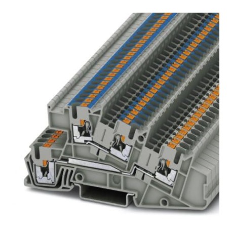 PTI 2,5-L/N 3213954 PHOENIX CONTACT Bloc de jonction à étages pour installations