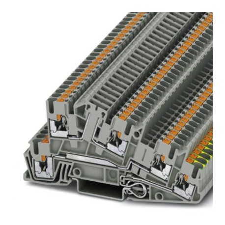 PTI 2,5-PE/L/TG 3213960 PHOENIX CONTACT Bloc de jonction pour conducteur de protection d'installation