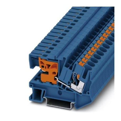 PTN 6 3213967 PHOENIX CONTACT Borne de neutro seccionable, Indicación de montaje:Para fijar de forma segura ..