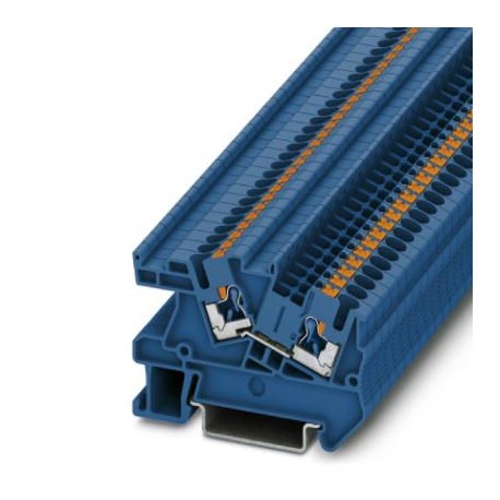 PTI 2,5 BU 3213969 PHOENIX CONTACT Borna de instalación, tensión nominal: 800 V, corriente nominal: 24 A, Co..