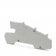 D-PTI/3 3213975 PHOENIX CONTACT Tapa final, profundidad: 48,2 mm, anchura: 2,2 mm, altura: 101 mm, color: gr..