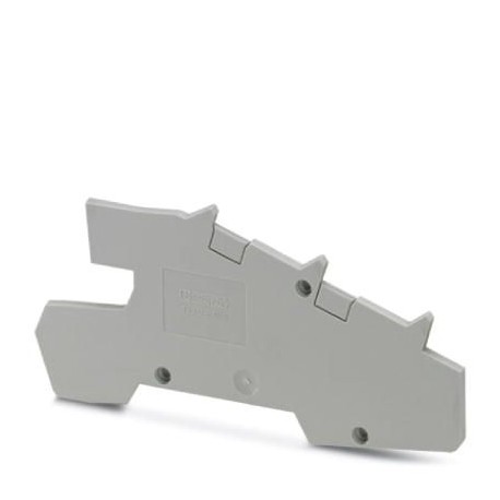 D-PTI/3 3213975 PHOENIX CONTACT Tapa final, profundidad: 48,2 mm, anchura: 2,2 mm, altura: 101 mm, color: gr..