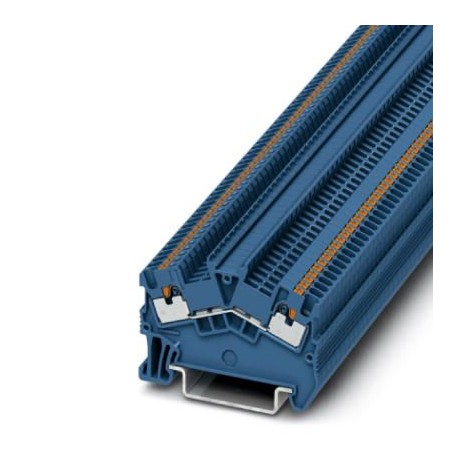 PTS 1,5/S BU 3214550 PHOENIX CONTACT Borne de paso, tensión nominal: 500 V, corriente nominal: 17,5 A, númer..