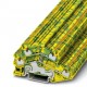 PTTBS 1,5/S-PE 3214673 PHOENIX CONTACT Bloc de jonction à 2 niveaux pour conducteur protection