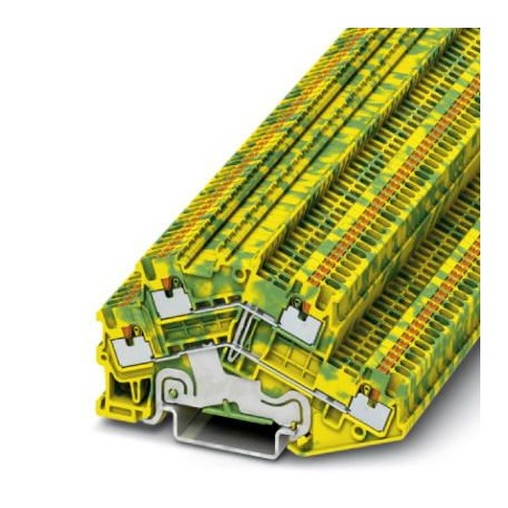 PTTBS 1,5/S-PE 3214673 PHOENIX CONTACT Bloc de jonction à 2 niveaux pour conducteur protection