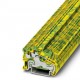 PTS 1,5/S-TWIN/1P-PE 3214725 PHOENIX CONTACT Bloc de jonction pour conducteur de protection