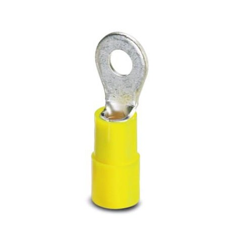 C-RCI 6/M5 3240028 PHOENIX CONTACT Terminal de cable anular, amarillo, 4 ... 6 mm2, M5