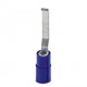 C-BCI 2,5/2,8 3240046 PHOENIX CONTACT Terminal de cable de clavija plana, con saliente, cuello soldado, azul..