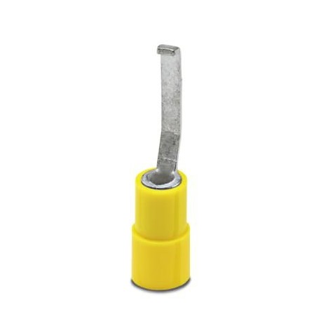 C-BCI 6/2,8 3240047 PHOENIX CONTACT Terminal de cable de clavija plana, con saliente, cuello soldado, amaril..