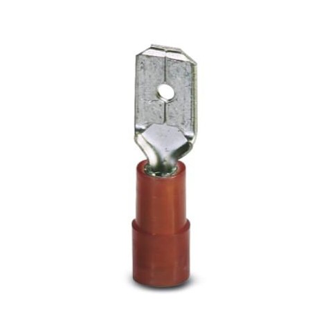 C-SCMI 1,5/6,3X0,8 3240058 PHOENIX CONTACT Conector plano, rojo, 0,5 1,5 mm2, 6,3 x 0,8