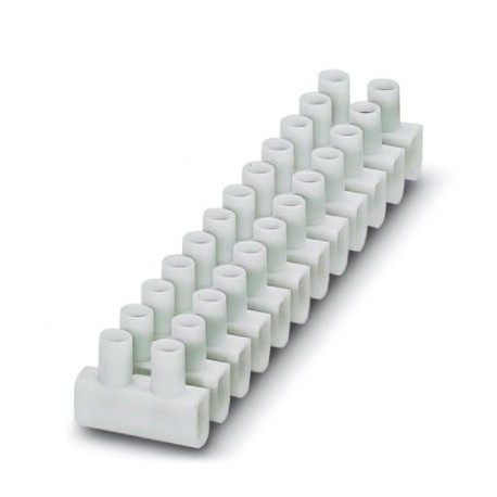 EC 10 3240176 PHOENIX CONTACT Regleta de bornes Europa de polipropileno, blanca, para conectar conductores r..