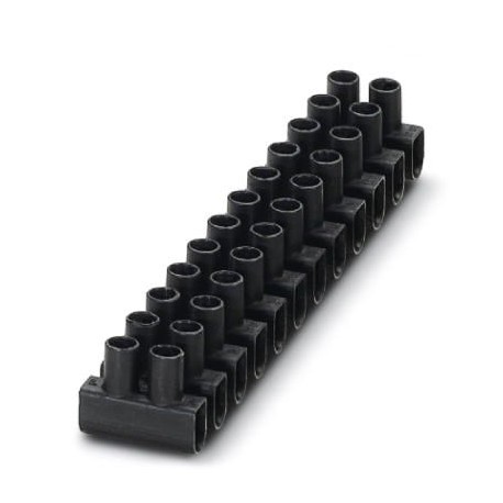 EC 10 BK 3240177 PHOENIX CONTACT Regleta de bornes Europa de polipropileno, negra, para conectar conductores..
