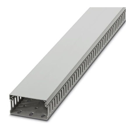 CD-HF 80X40 3240357 PHOENIX CONTACT Canal de cableado, gris claro, sin halógenos, formado por parte superior..
