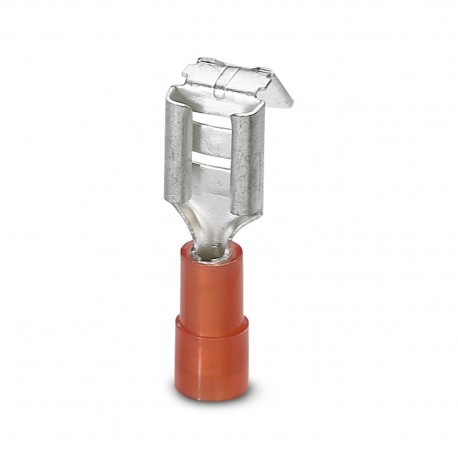 C-SCFMI 1,5/6,3X0,8 3240529 PHOENIX CONTACT Distribuidor de enchufe plano, aislado, rojo, 0,5 1,5 mm2, para ..