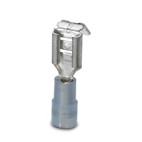 C-SCFMI 2,5/6,3X0,8 3240530 PHOENIX CONTACT Distribuidor de enchufe plano, aislado, azul, 1,5 2,5 mm2, para ..